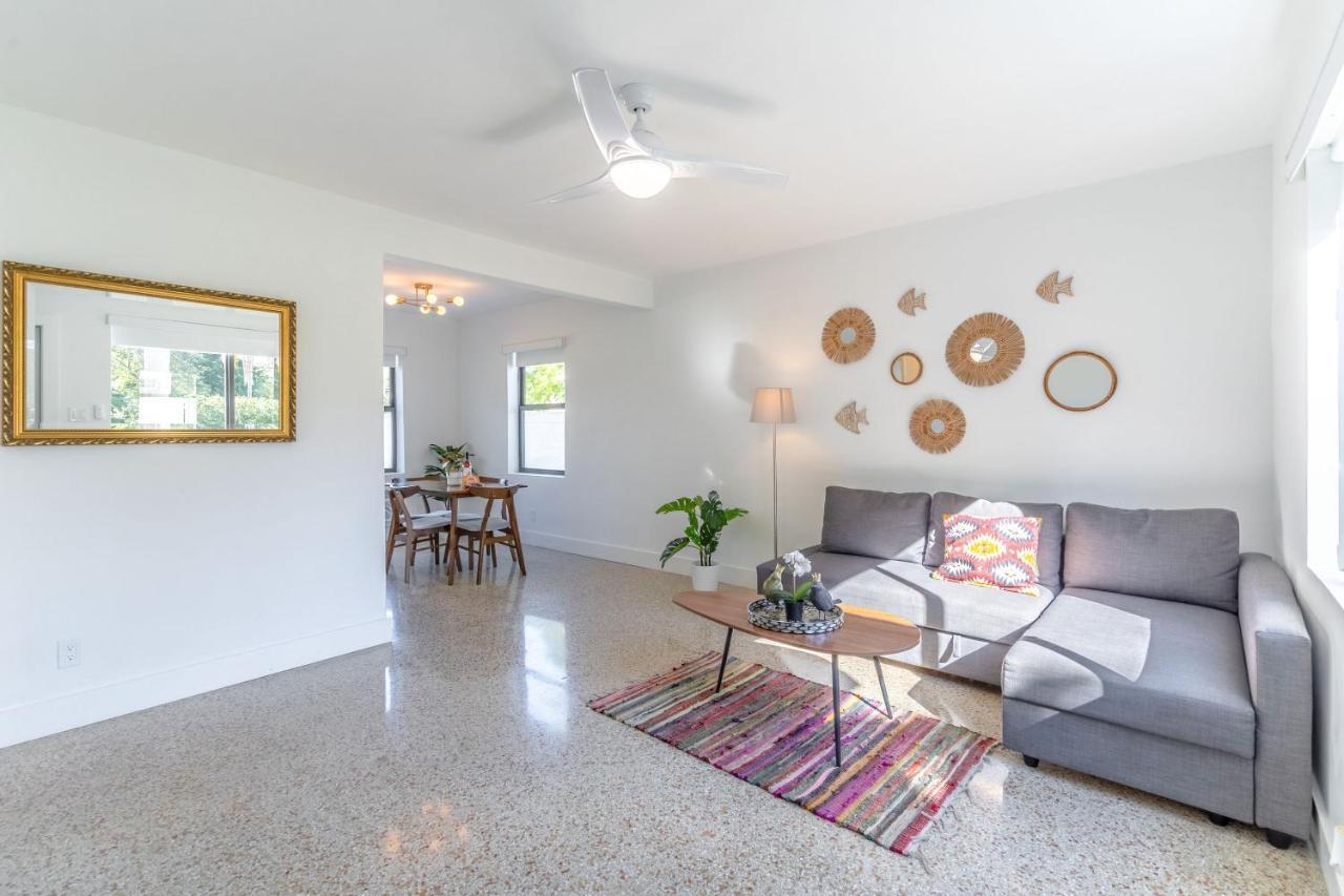 Renovated Apts With Kitchen, Fast Wifi, Smart Tv, Roku & Pool Onsite 4 Mi To Surfside Beach Apartment North Miami Luaran gambar